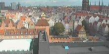 Panorama d'en haut Webcam - Gdansk