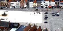 Città panoramica, piazza centrale Webcam - Ostenda