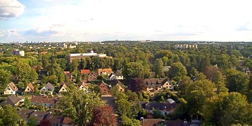 Panorama della periferia della città Webcam - Amburgo