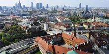 Panorama von einer Höhe Webcam - Warschau