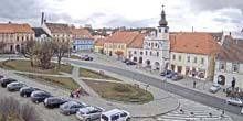 Place centrale du village de Volyn Webcam - Prague