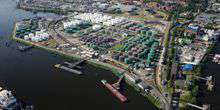 Vista panoramica del porto Webcam - Amburgo