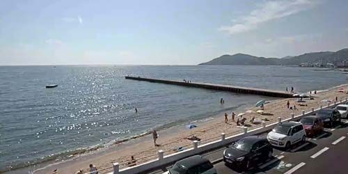 Promenade avec plages Webcam - Cannes