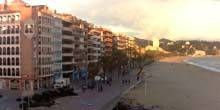 Passeggiata nella città di Lloret de Mar Webcam - Barcellona
