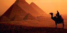Vue des pyramides Webcam - Caire