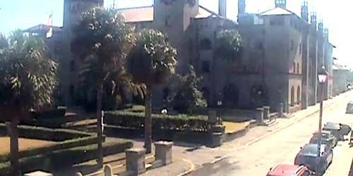 Hôtel de ville dans la partie historique de la ville Webcam - St. Augustine