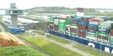 Schleusenkammern des Panamakanals Webcam - Panama
