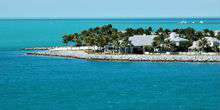 Côte avec une piscine de quai et la natation Webcam - Key West