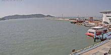 Porto marittimo sull'isola di Nangan Dao Webcam - Fuzhou