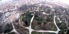 Parco Sempione, vista panoramica Webcam - Milano