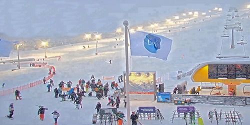 Station de ski de Lévi. Panorama. Caméra PTZ Webcam - Kittilä