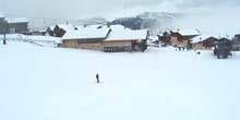 Skigebiet Les Saisies in Savoyen Webcam - Albertville