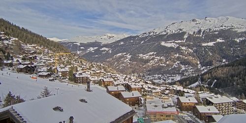 Skilifte. Alpen Webcam - Grimentz