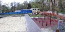 Parco giochi e campo da pallavolo Webcam - Ternopol