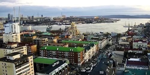 PTZ panoramico della città Webcam - Vladivostok