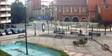 Piazza nel centro della città Webcam - Oviedo