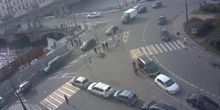 Straßenkreuzung in der Nähe der Newa Webcam - St. Petersburg