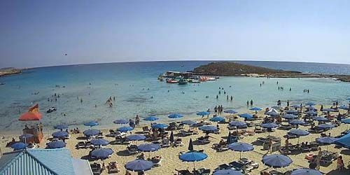 Strand in der Bucht von Nissi Webcam - Ayia Napa
