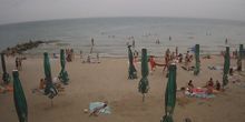Spiagge nel villaggio di Primorsky Posad Webcam - Melitopol