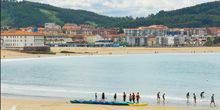 Spiaggia nella baia di Plencia Webcam - Bilbao