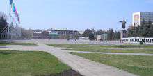 Square, nel centro della città Webcam - Saratov