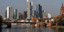 Überblick über städtische Gebäude Webcam - Frankfurt am Main