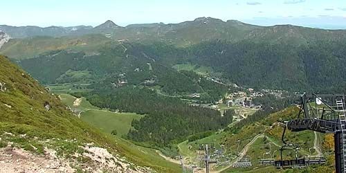 Überblick über die Umgebung von Le Lioran Webcam - Clermont-Ferrand