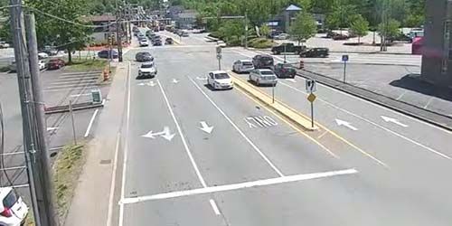 Verkehr in der Vorstadt von Salem Webcam - Boston