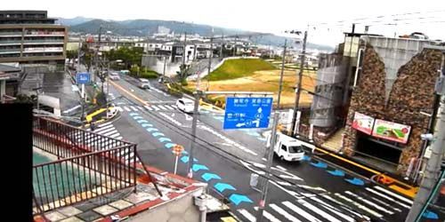 Circulation dans la banlieue de Toyonaka Webcam - Osaka