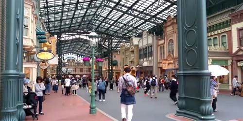 Visite virtuelle à pied de Tokyo Disneyland Webcam - Tokyo