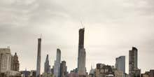 Costruzione del grattacielo Webcam - New York