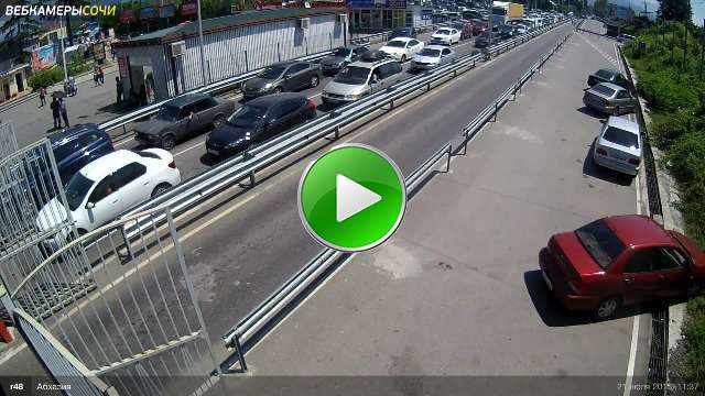 Web-Kameras an der Grenze zu Abchasien
