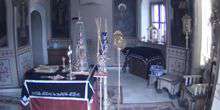 Webсam Moscou - L'autel dans l'église de Pierre et Paul