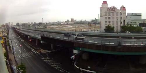 WebKamera Yokohama - Autobahnbrücke