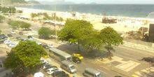 WebKamera Rio de Janeiro - Belebte Straße an der Küste