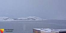WebKamera Kirkenes - Blick auf die norwegischen Fjorde