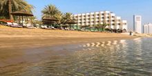 WebKamera Abu Dhabi - Blick auf die Meerenge vom Hotel Le Meridien