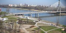 WebKamera Warschau - Brücke des Heiligen Kreuzes