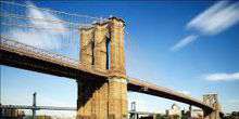 WebKamera New York - Blick auf die Brooklyn Bridge