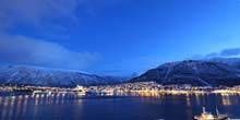 WebKamera Tromsø - Buchtpanorama