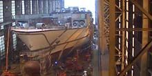 WebKamera Flensburg - Dock im Hafen reparieren