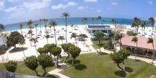 WebKamera Oranjestad - Das Gebiet des Hotels Bucuti & Tara Beach Resort
