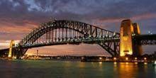 WebKamera Sydney - Harbour Bridge im Hafen von Sydney