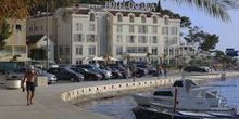 Webсam Makarska - Vue sur la mer depuis l'hôtel OSEJAVA