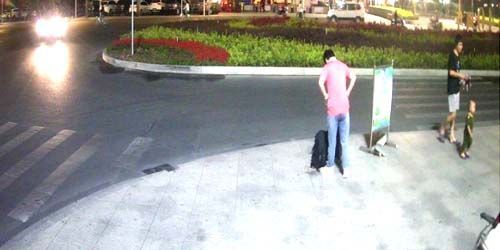 WebKamera Shantou - Fußgänger in der Innenstadt