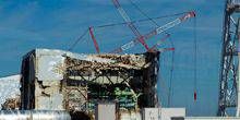 WebKamera Fukushima - Kernkraftwerk, Block zerstört