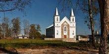 WebKamera Grodno - Kirche der Heiligen Apostel Peter und Paul in Goja