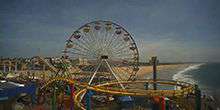 WebKamera Los Angeles - Riesenrad auf Pacific Park