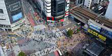 WebKamera Tokio - Kreuzung in Shibuya