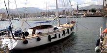 WebKamera Palermo - Pier mit Yachten